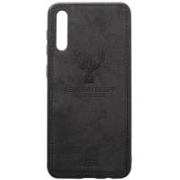 Чохол-накладка TOTO Deer Shell With Leather Effect Case Samsung Galaxy A30s/A50/A50s Black