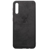 Чохол-накладка TOTO Deer Shell With Leather Effect Case Samsung Galaxy A40 Black
