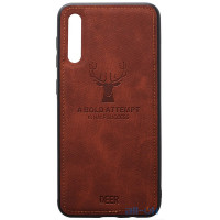 Чохол-накладка TOTO Deer Shell With Leather Effect Case Samsung Galaxy A40 Brown