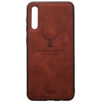 Чохол-накладка TOTO Deer Shell With Leather Effect Case Samsung Galaxy A40 Brown