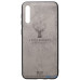 Чохол-накладка TOTO Deer Shell With Leather Effect Case Samsung Galaxy A40 Grey — інтернет магазин All-Ok. фото 1