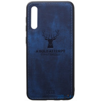 Чохол-накладка TOTO Deer Shell With Leather Effect Case Samsung Galaxy A40 Dark Blue
