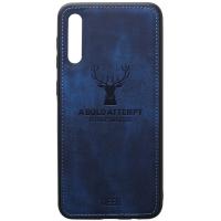 Чохол-накладка TOTO Deer Shell With Leather Effect Case Samsung Galaxy A40 Dark Blue