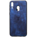 Чохол-накладка TOTO Deer Shell With Leather Effect Case Samsung Galaxy M20 Dark Blue — інтернет магазин All-Ok. фото 1