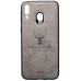 Чохол-накладка TOTO Deer Shell With Leather Effect Case Samsung Galaxy M20 Grey — інтернет магазин All-Ok. фото 1