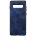 Чохол-накладка TOTO Deer Shell With Leather Effect Case Samsung Galaxy S10 Plus Dark Blue — інтернет магазин All-Ok. фото 1