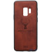 Чохол-накладка TOTO Deer Shell With Leather Effect Case Samsung Galaxy S9 Brown — інтернет магазин All-Ok. фото 1
