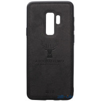 Чохол-накладка TOTO Deer Shell With Leather Effect Case Samsung Galaxy S9 Plus Black