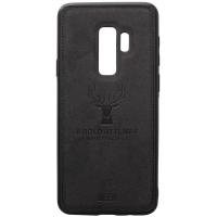 Чохол-накладка TOTO Deer Shell With Leather Effect Case Samsung Galaxy S9 Plus Black