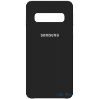 Чохол-накладка TOTO Silicone Case Samsung Galaxy S10 Black