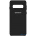 Чохол-накладка TOTO Silicone Case Samsung Galaxy S10 Black — інтернет магазин All-Ok. фото 1