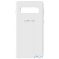 Чохол-накладка TOTO Silicone Case Samsung Galaxy S10 White
