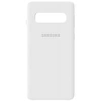 Чохол-накладка TOTO Silicone Case Samsung Galaxy S10 White