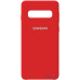 Чохол-накладка TOTO Silicone Case Samsung Galaxy S10 Rose Red — інтернет магазин All-Ok. фото 1