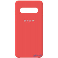 Чохол-накладка TOTO Silicone Case Samsung Galaxy S10 Peach Pink