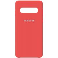 Чохол-накладка TOTO Silicone Case Samsung Galaxy S10 Peach Pink