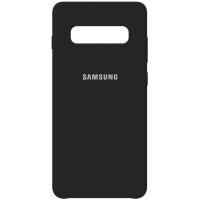 Чохол-накладка TOTO Silicone Case Samsung Galaxy S10 Plus Black