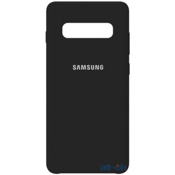 Чохол-накладка TOTO Silicone Case Samsung Galaxy S10 Plus Black
