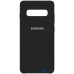 Чохол-накладка TOTO Silicone Case Samsung Galaxy S10 Plus Black — інтернет магазин All-Ok. фото 1
