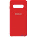 Чохол-накладка TOTO Silicone Case Samsung Galaxy S10 Plus Rose Red — інтернет магазин All-Ok. фото 1