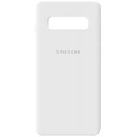 Чохол-накладка TOTO Silicone Case Samsung Galaxy S10 Plus White