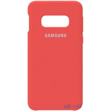 Чохол-накладка TOTO Silicone Case Samsung Galaxy S10e Peach Pink