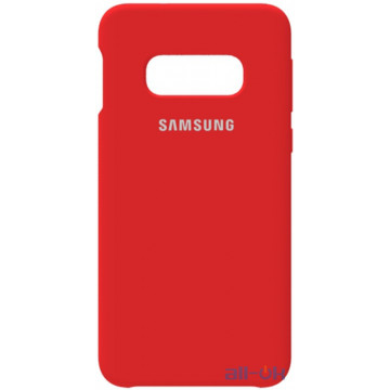 Чохол-накладка TOTO Silicone Case Samsung Galaxy S10e Rose Red