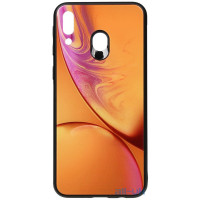 Чохол-накладка TOTO Print Glass Space Case Samsung Galaxy M20 Yellow