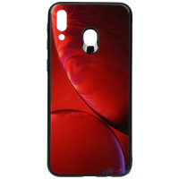 Чохол-накладка TOTO Print Glass Space Case Samsung Galaxy M20 Rubin Red