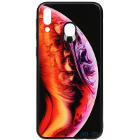 Чохол-накладка TOTO Print Glass Space Case Samsung Galaxy M20 Amethyst
