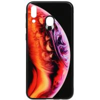 Чохол-накладка TOTO Print Glass Space Case Samsung Galaxy M20 Amethyst