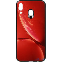 Чохол-накладка TOTO Print Glass Space Case Samsung Galaxy M20 Red