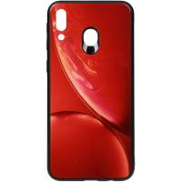 Чохол-накладка TOTO Print Glass Space Case Samsung Galaxy M20 Red