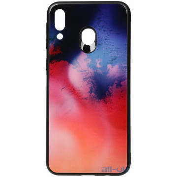 Чохол-накладка TOTO Print Glass Space Case Samsung Galaxy M20 Candy
