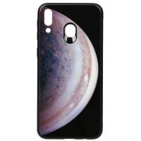 Чохол-накладка TOTO Print Glass Space Case Samsung Galaxy M20 Grey