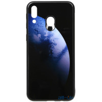 Чохол-накладка TOTO Print Glass Space Case Samsung Galaxy M20 Dark Blue