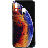 Чохол-накладка TOTO Print Glass Space Case Samsung Galaxy M20 Violet