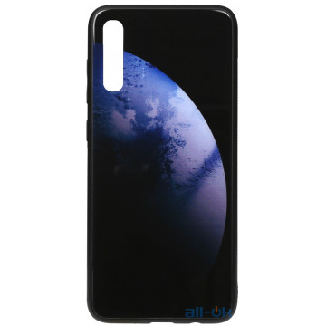 Чохол-накладка TOTO Print Glass Space Case Samsung Galaxy A70 Dark Blue