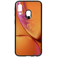 Чохол-накладка TOTO Print Glass Space Case Samsung Galaxy A40 Yellow