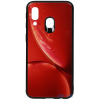 Чохол-накладка TOTO Print Glass Space Case Samsung Galaxy A40 Red