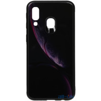 Чохол-накладка TOTO Print Glass Space Case Samsung Galaxy A40 Black