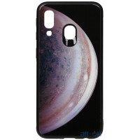 Чохол-накладка TOTO Print Glass Space Case Samsung Galaxy A40 Grey