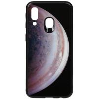 Чохол-накладка TOTO Print Glass Space Case Samsung Galaxy A40 Grey