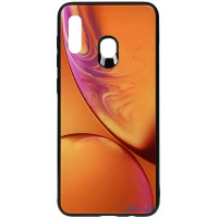 Чохол-накладка TOTO Print Glass Space Case Samsung Galaxy A20/A30 Yellow