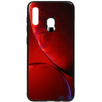 Чохол-накладка TOTO Print Glass Space Case Samsung Galaxy A20/A30 Rubin Red
