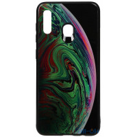 Чохол-накладка TOTO Print Glass Space Case Samsung Galaxy A20/A30 Green