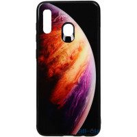 Чохол-накладка TOTO Print Glass Space Case Samsung Galaxy A20/A30 Lilac