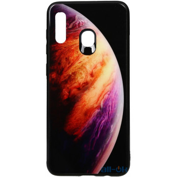 Чохол-накладка TOTO Print Glass Space Case Samsung Galaxy A20/A30 Lilac