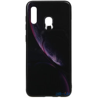 Чохол-накладка TOTO Print Glass Space Case Samsung Galaxy A20/A30 Black
