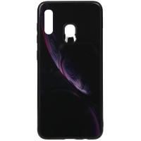 Чохол-накладка TOTO Print Glass Space Case Samsung Galaxy A20/A30 Black